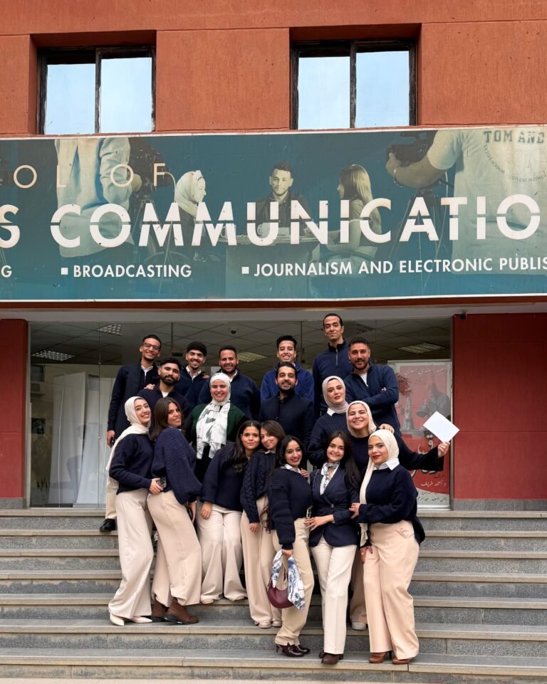 طلاب السنة الرابعة بالجامعة الكندية CIC يطلقون مشروع إعادة بناء العلامة التجارية لجمعية البسمة